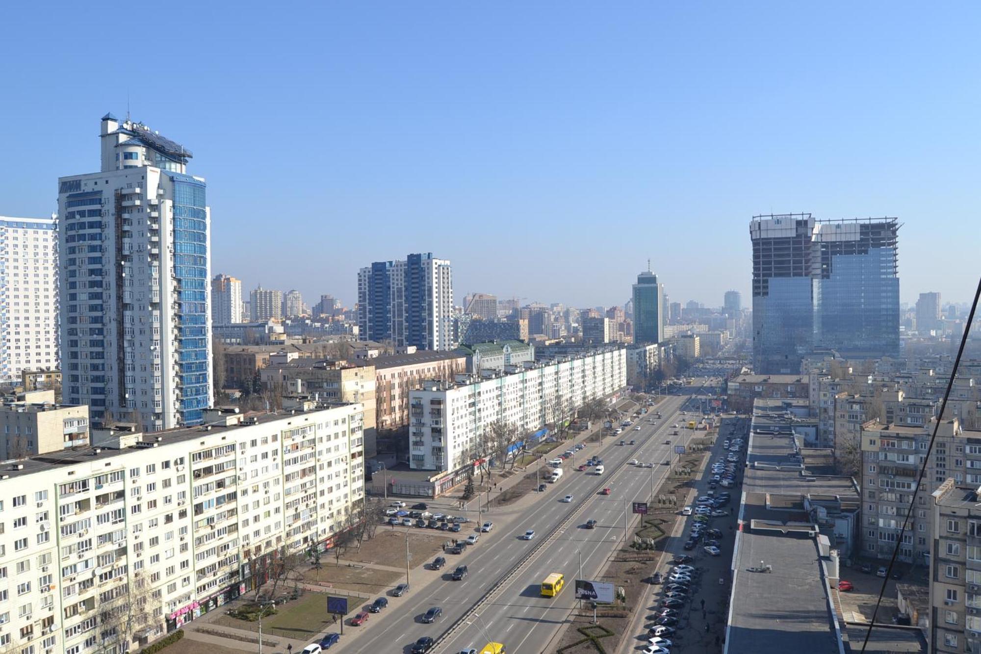 Apartment On Prospect Beresteiskyi 29 Kiev Bagian luar foto